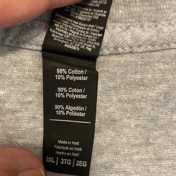 Gray Graphic T-Shirt with Peace Love Chick-fil-A Design 5 for $20 - Picture 7 of 7